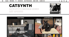 Desktop Screenshot of catsynth.com